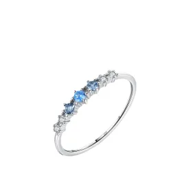 Sterling Silver Zircon Ring - Stylish and Versatile Everyday Genie