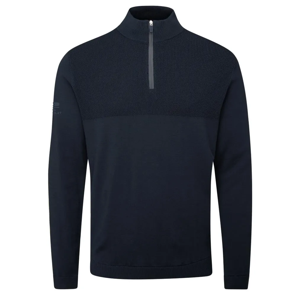 Stuburt Tawny Golf Zip Neck Sweater