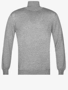 Turtle Neck Knitwear Grey