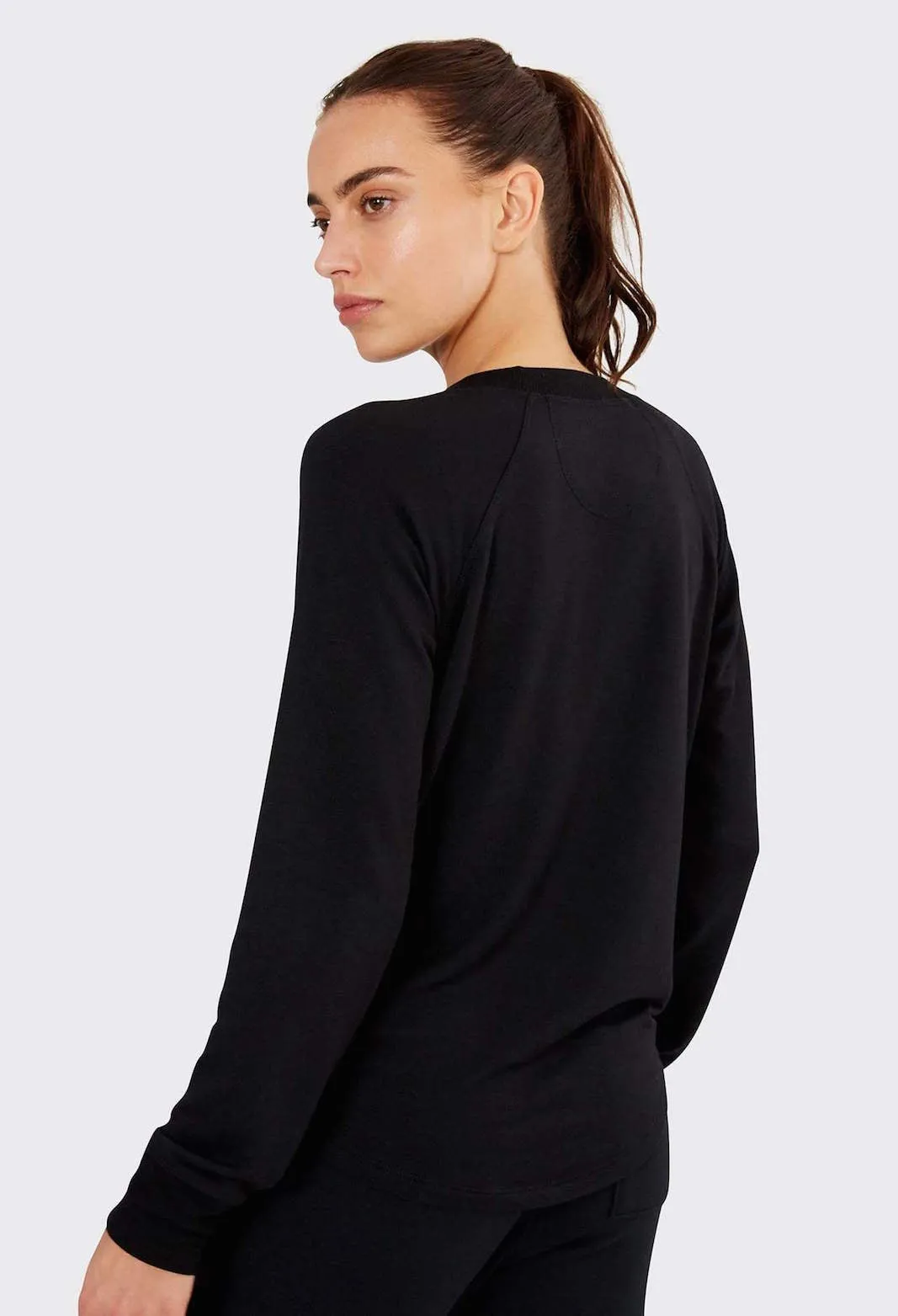 Warm Up Pullover, Black